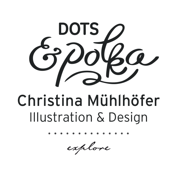 Dots and Polka Illustration und Design Christina Mühlhöfer
