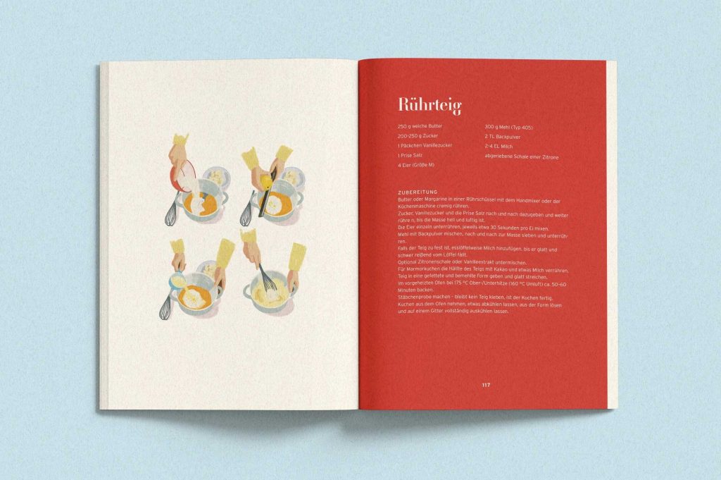 Food Illustration und Kochbuchgestaltung von Christina Mühlhöfer