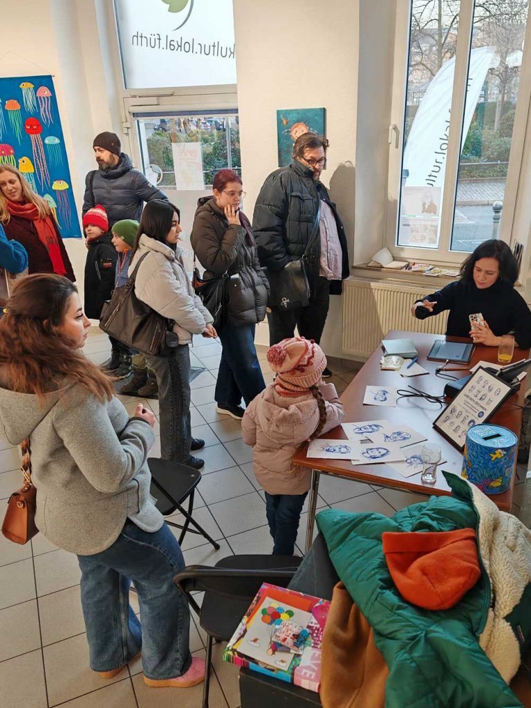 Digital und live gezeichnete Porträts für Events von Christina Mühlhöfer